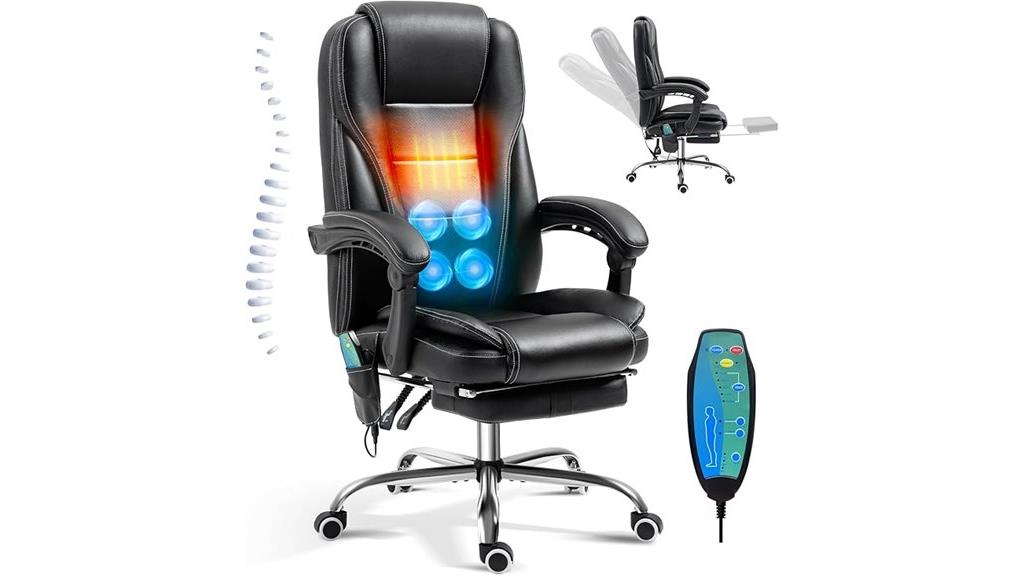 adjustable reclining massage chair