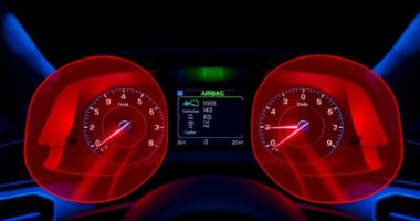 airbag zones and intensity