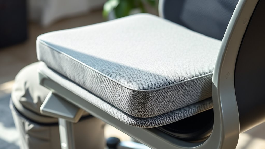 assess foam support consistency