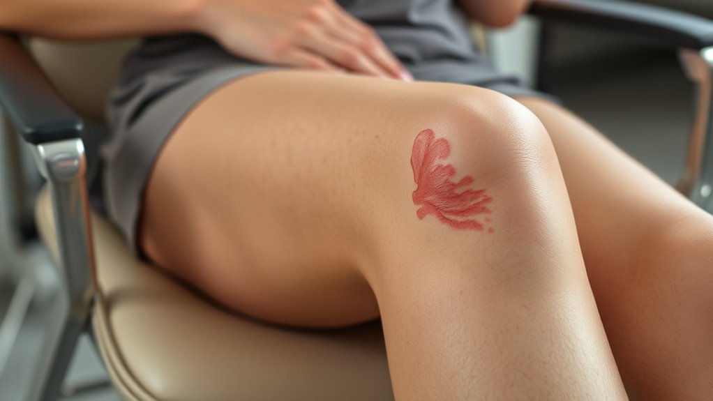 avoid heat on open wounds