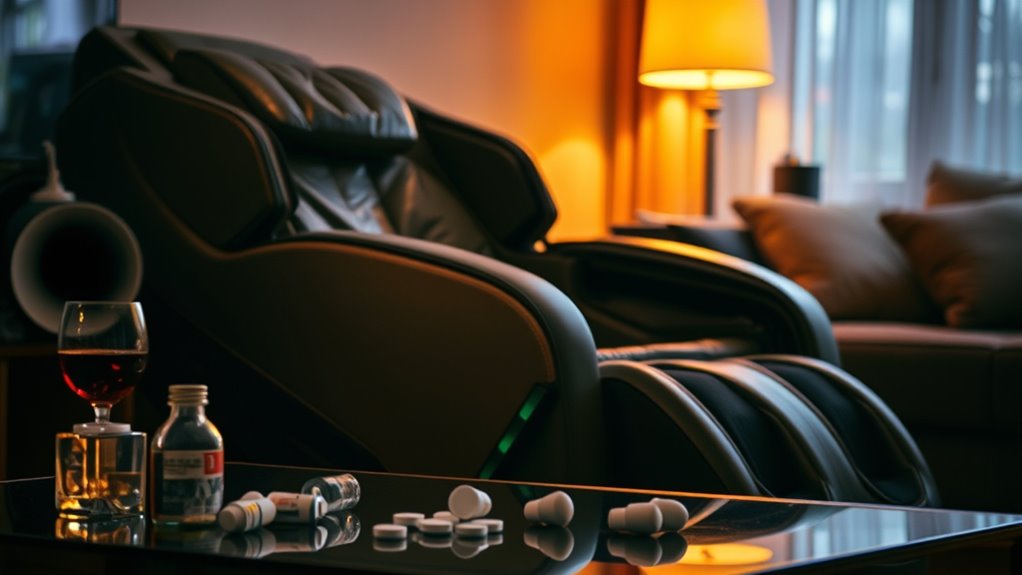 avoid massage under influence