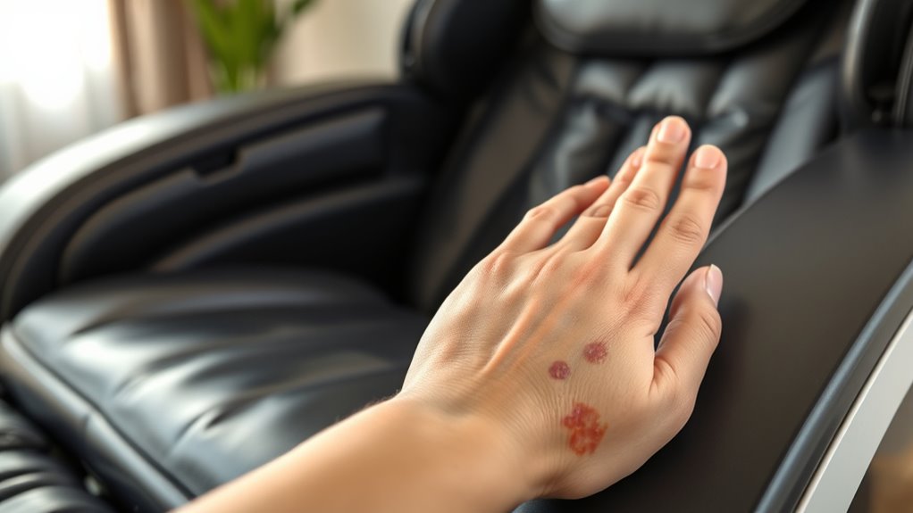 avoid massage until healed