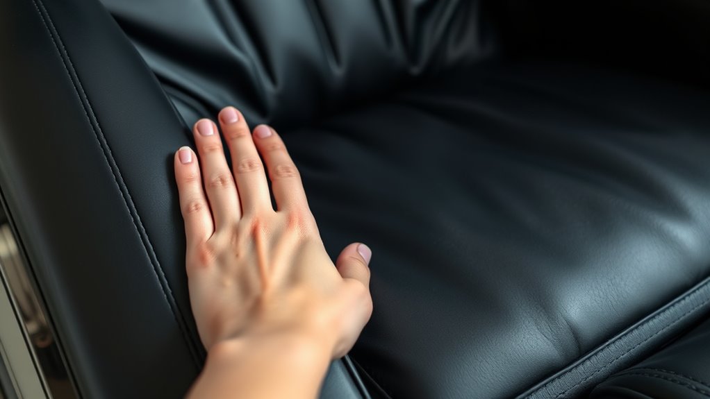 avoid massage with skin wounds