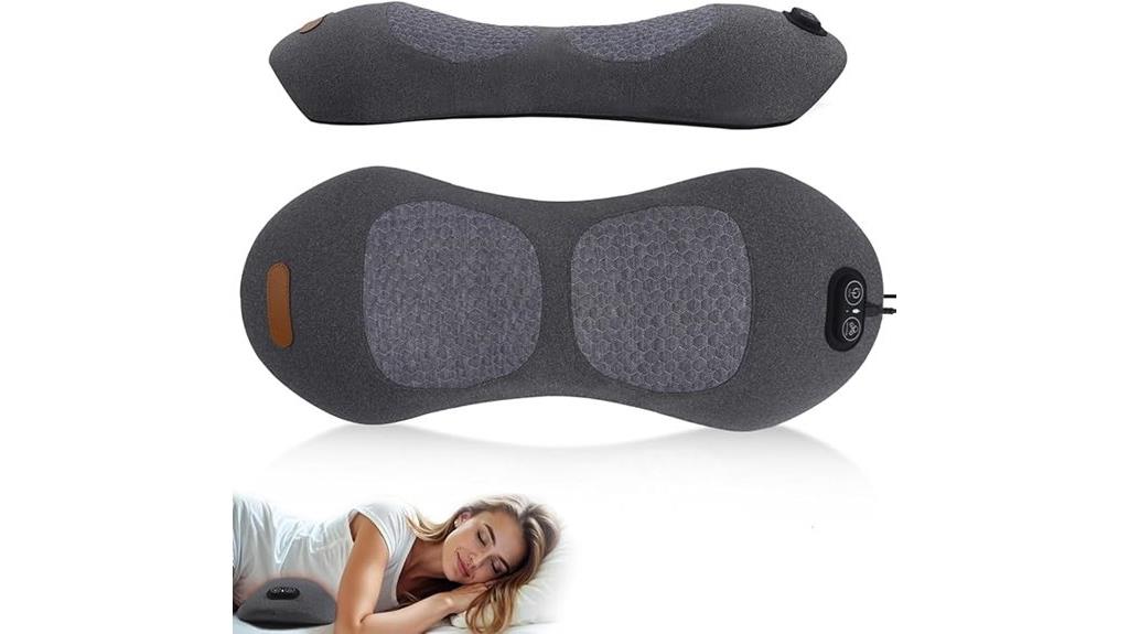back massage with heat