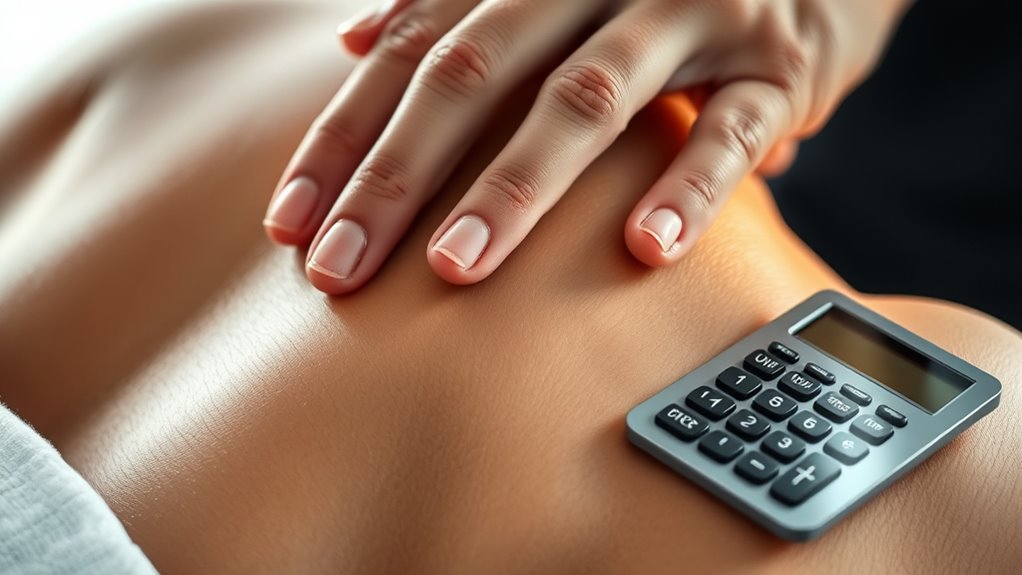 breath guided massage pressure