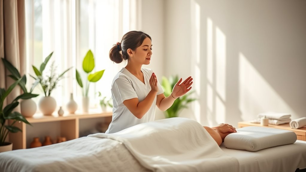 breathwork enhances massage relaxation