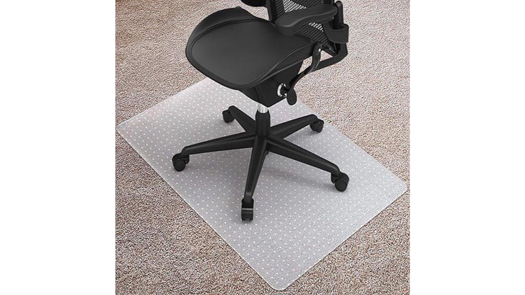 carpet compatible desk mat