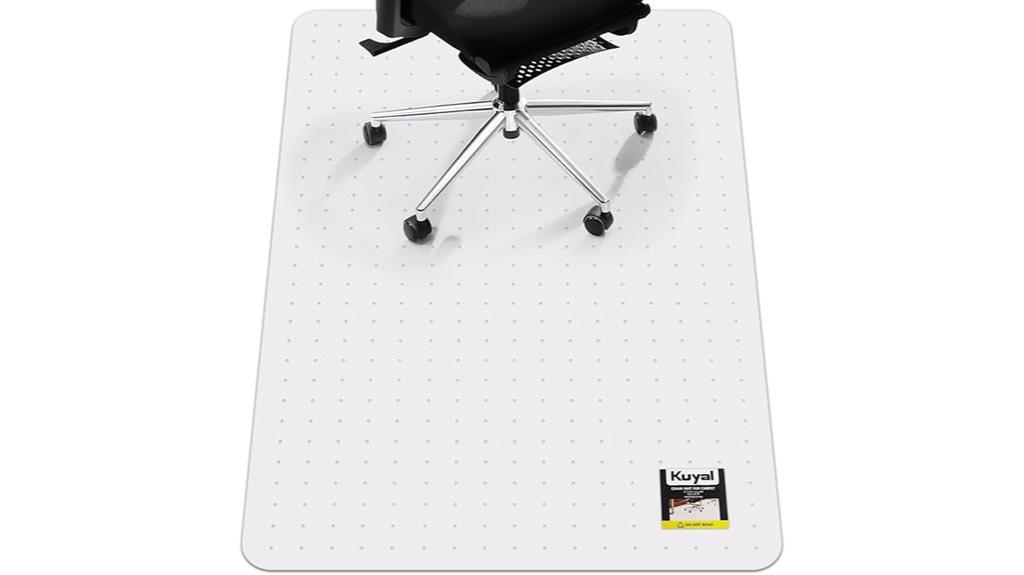 carpet compatible office chair mat