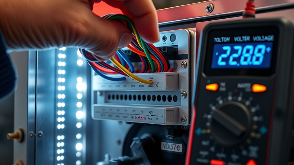 check power and connections
