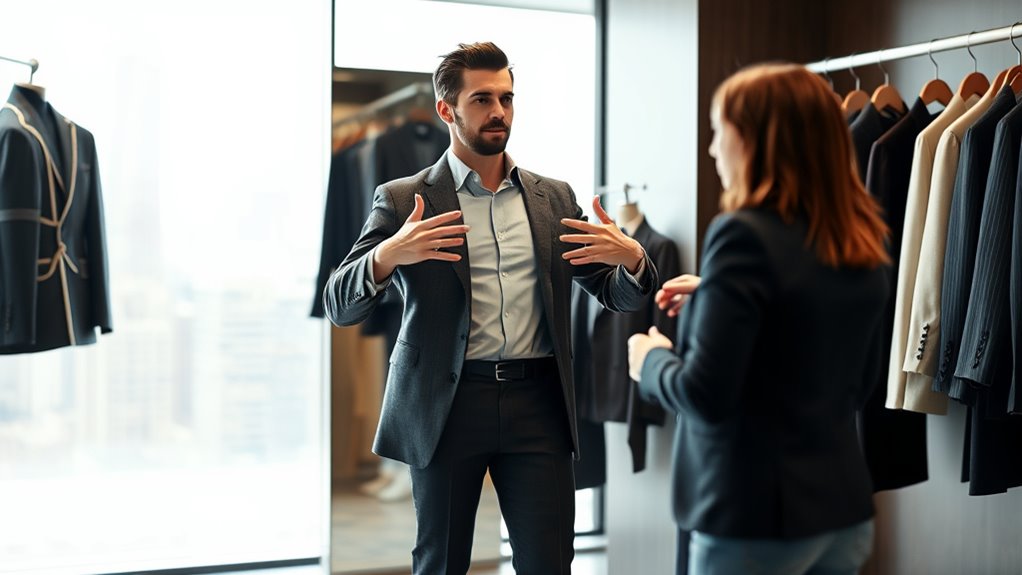 clear detailed clothing communication