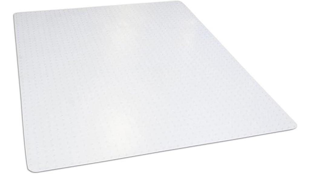 clear low pile carpet mat