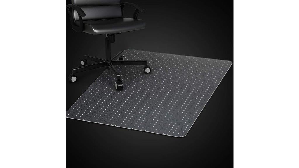 clear office chair mat