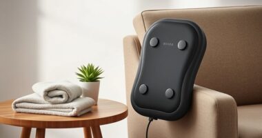 compact back massager options