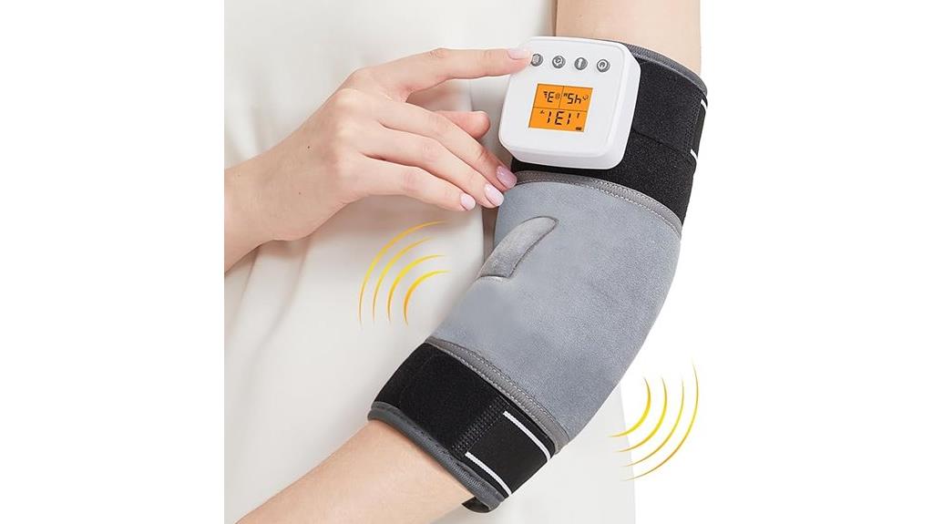cordless heated elbow massager