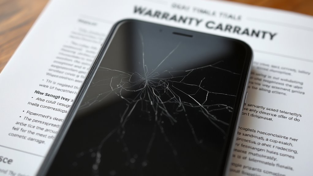 cosmetic damage usually not