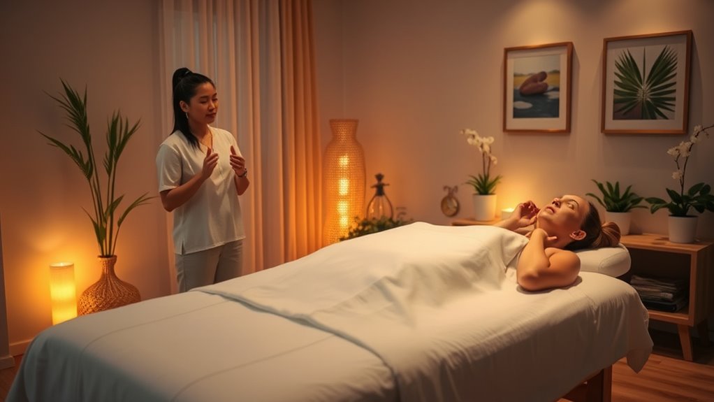 create a calming sanitized space