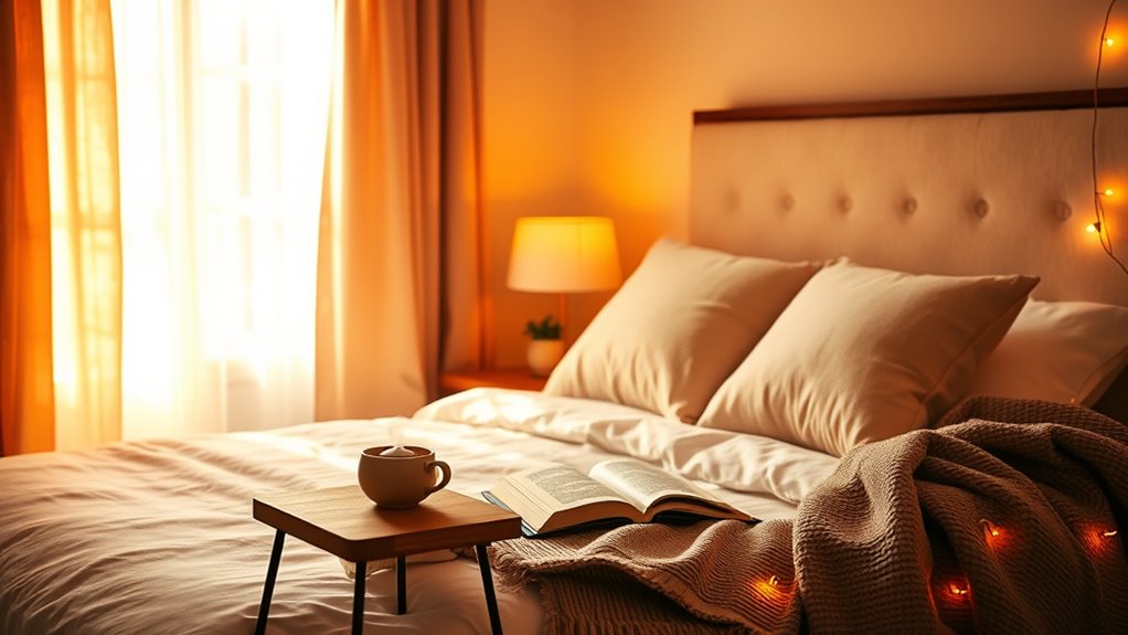 create calming bedtime routine