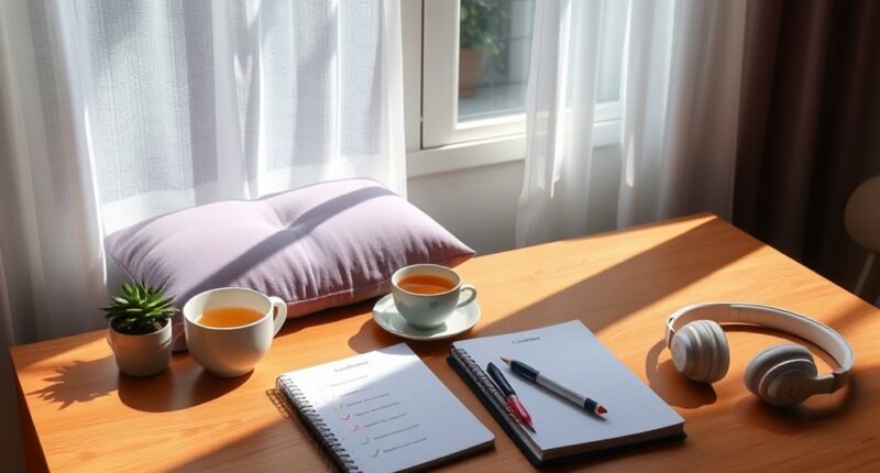 daily relaxation routine checklist