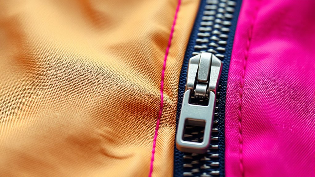 different cover and zipper care