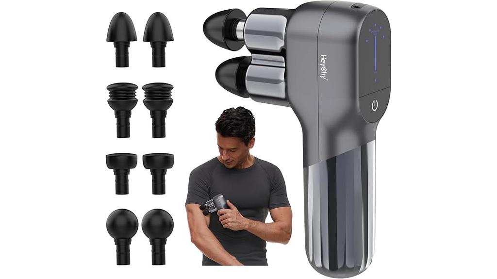 double head deep tissue massager