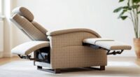 efficient recline geometry maintenance