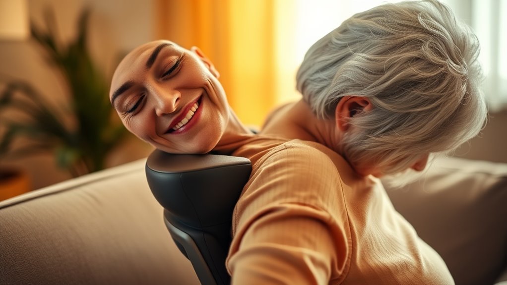 elderly friendly massager features