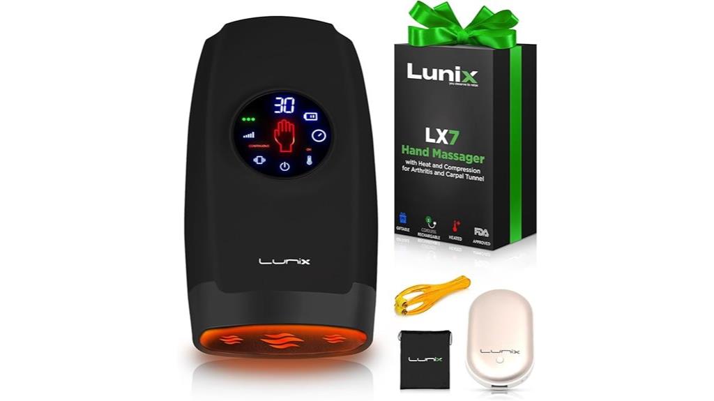 electric hand massager with heat