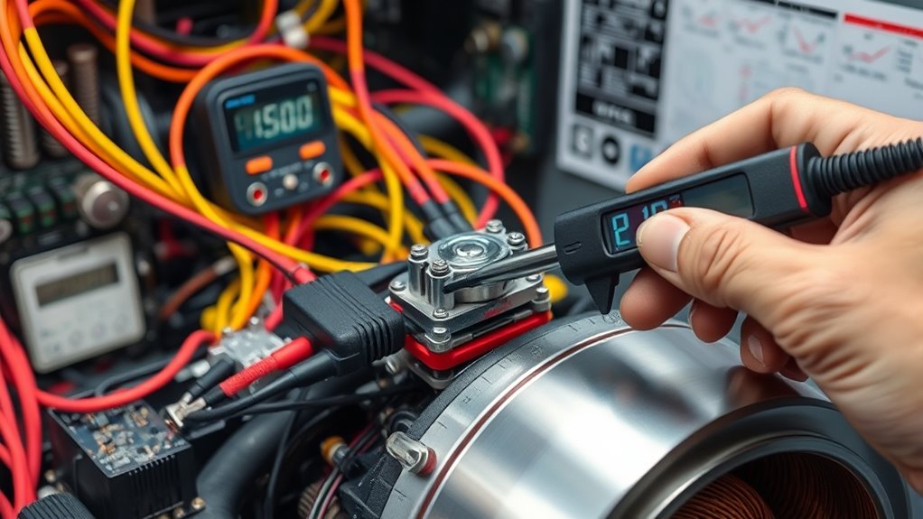 electrical components optimize motor calibration