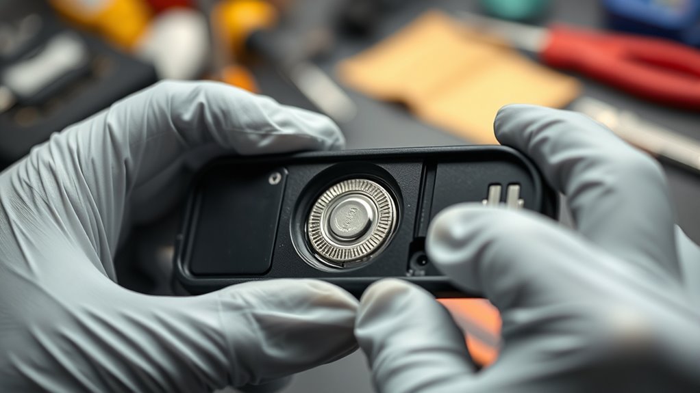 ensure compartment seals tightly