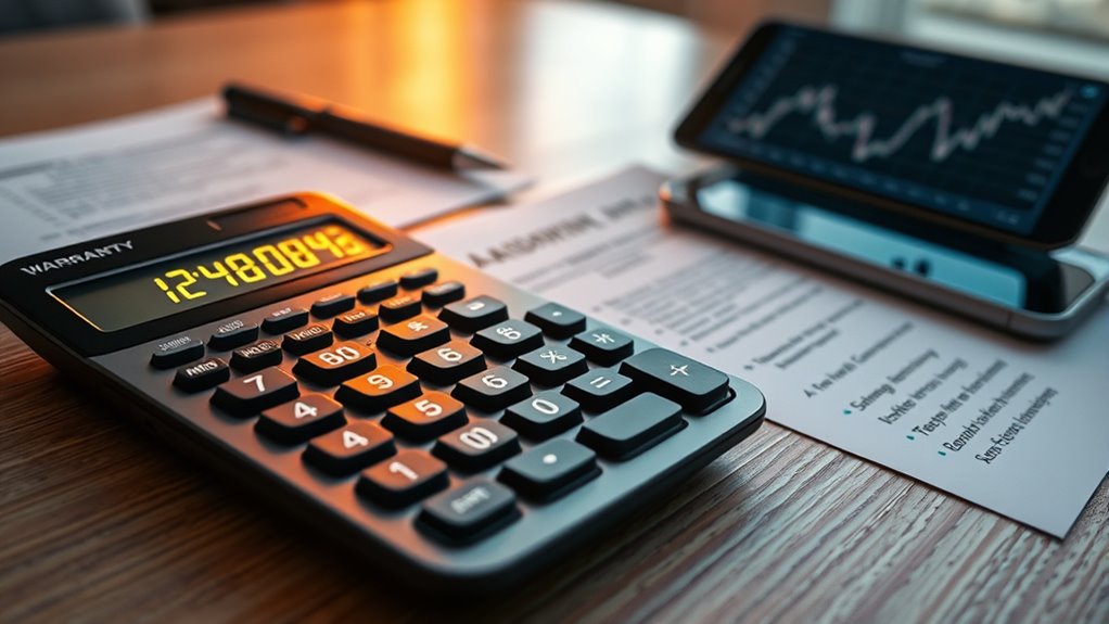 evaluate warranty cost details