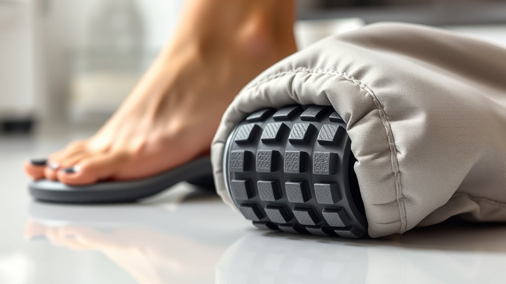 foot support and tissue relief