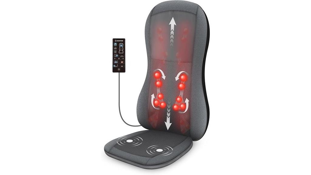 full back heat massager