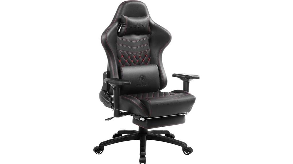 gaming chair with lumbar