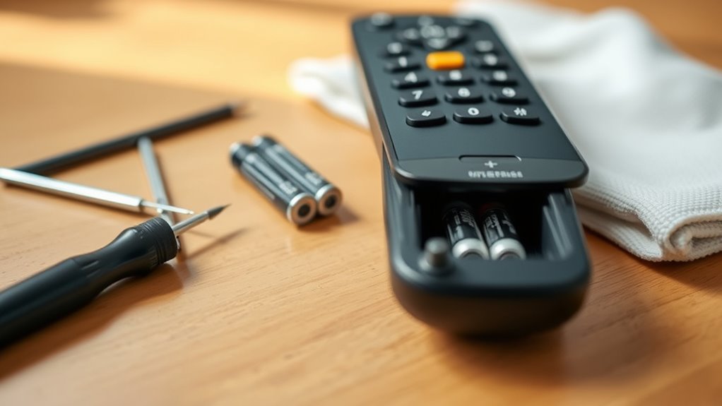 gather tools and batteries