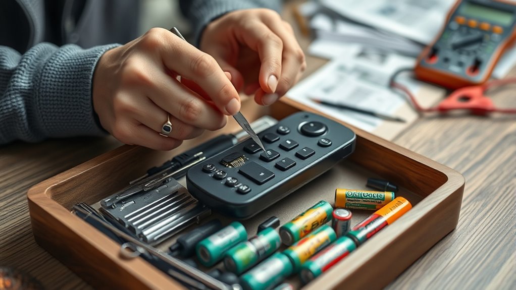 gather tools batteries manual
