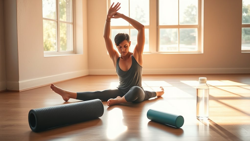 gentle stretching promotes recovery