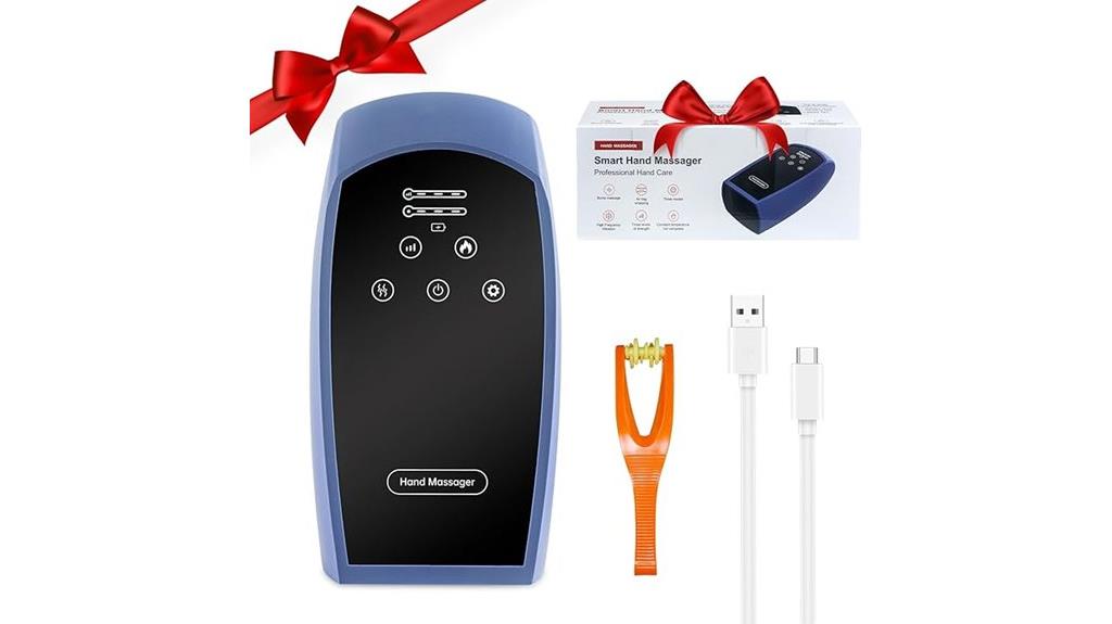 hand heat compression device