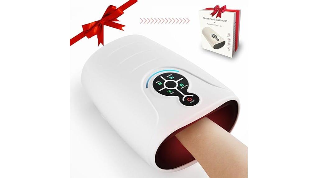 hand massage with heat