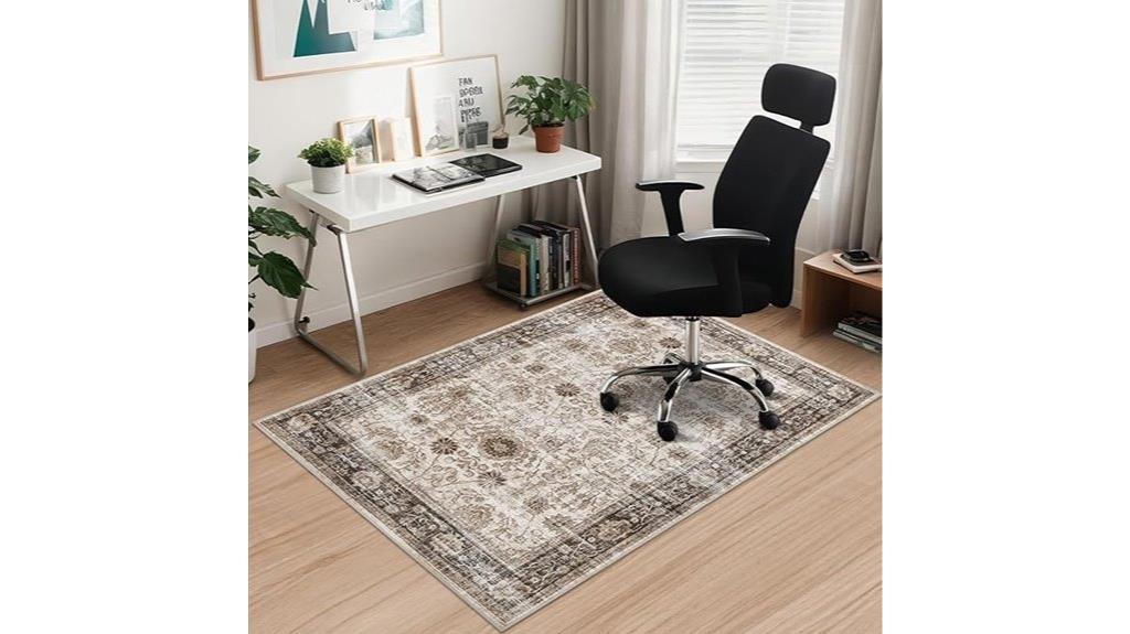 hardwood floor chair mat