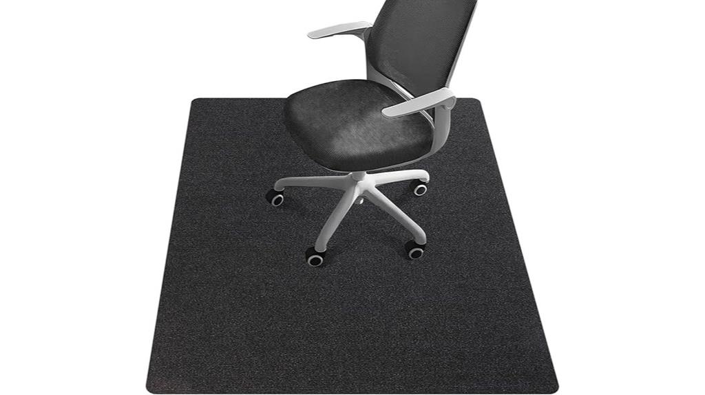 hardwood floor office mat