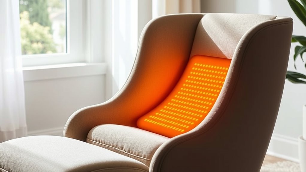 heat eases muscle tension