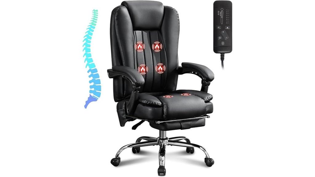 heated massage chair with six vibrations