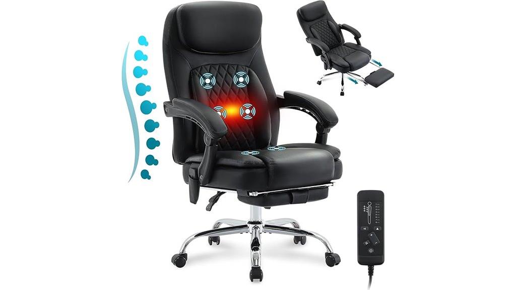 heated reclining massage chair