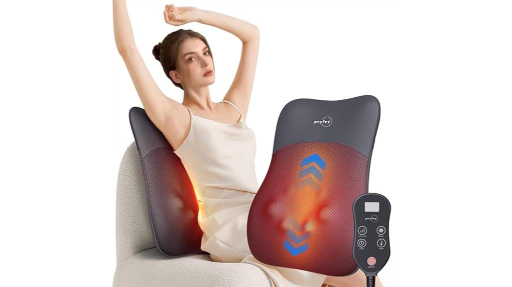 heated red light massager