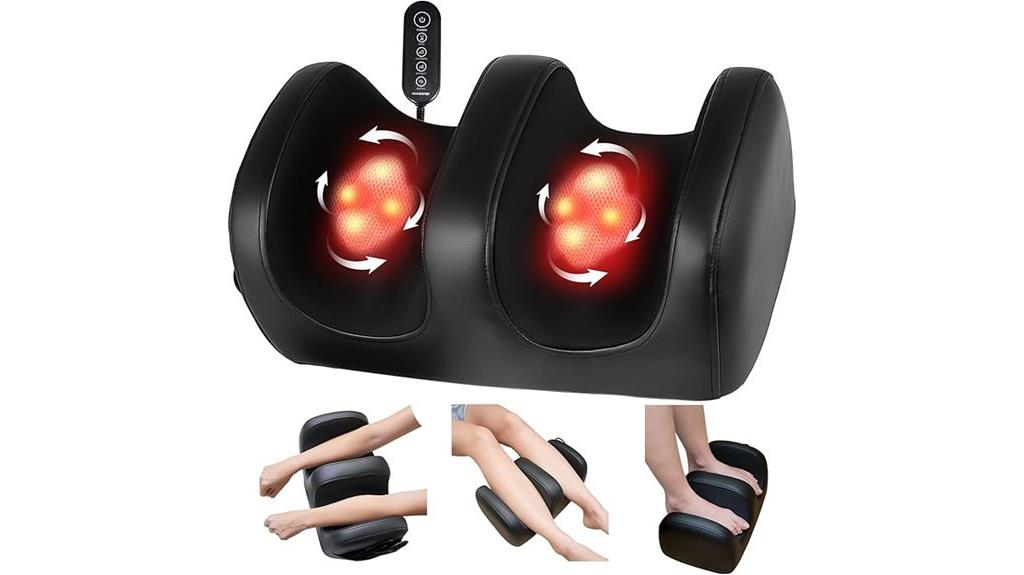 heated shiatsu foot massager