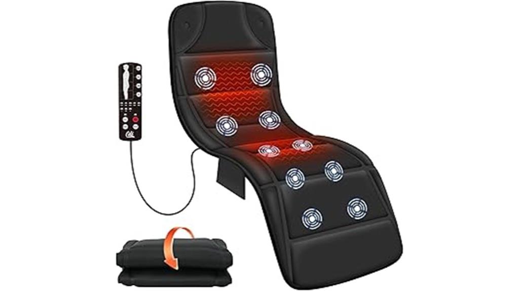 heated vibration massage mat