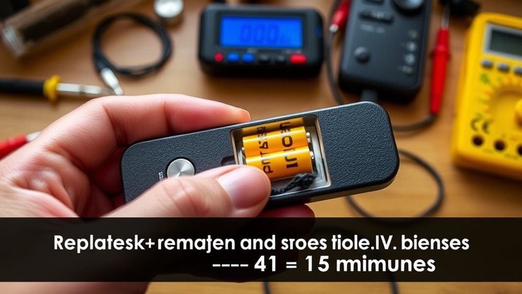 identify correct remote batteries