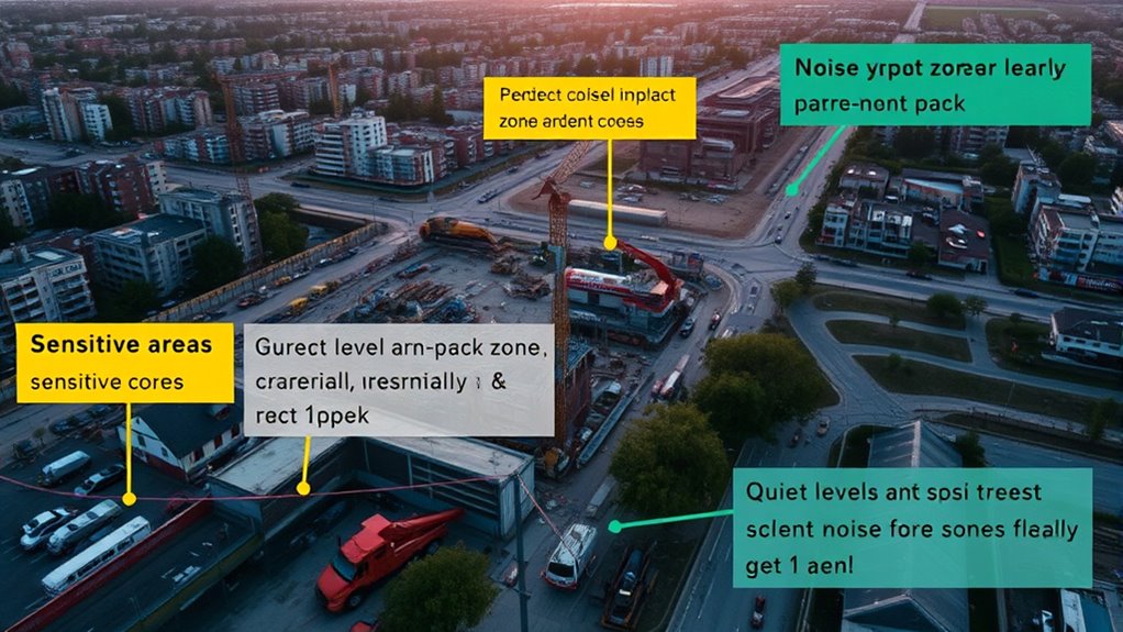 identify sensitive noise zones