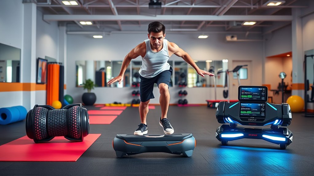 incorporate varied foam rollers