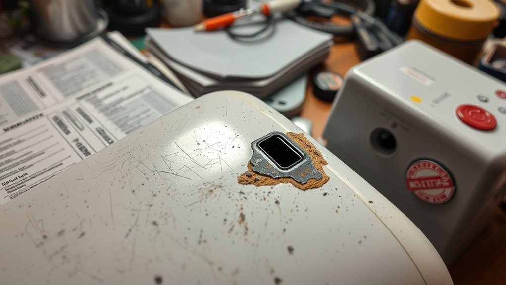 maintain equipment properly to preserve warranty